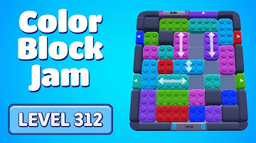 Color Block Jam Level 312 Solution Walkthrough
