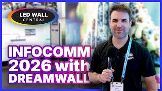 DreamWall Introduces U.S.-based MicroLED Video Wall Brand at InfoComm 2026