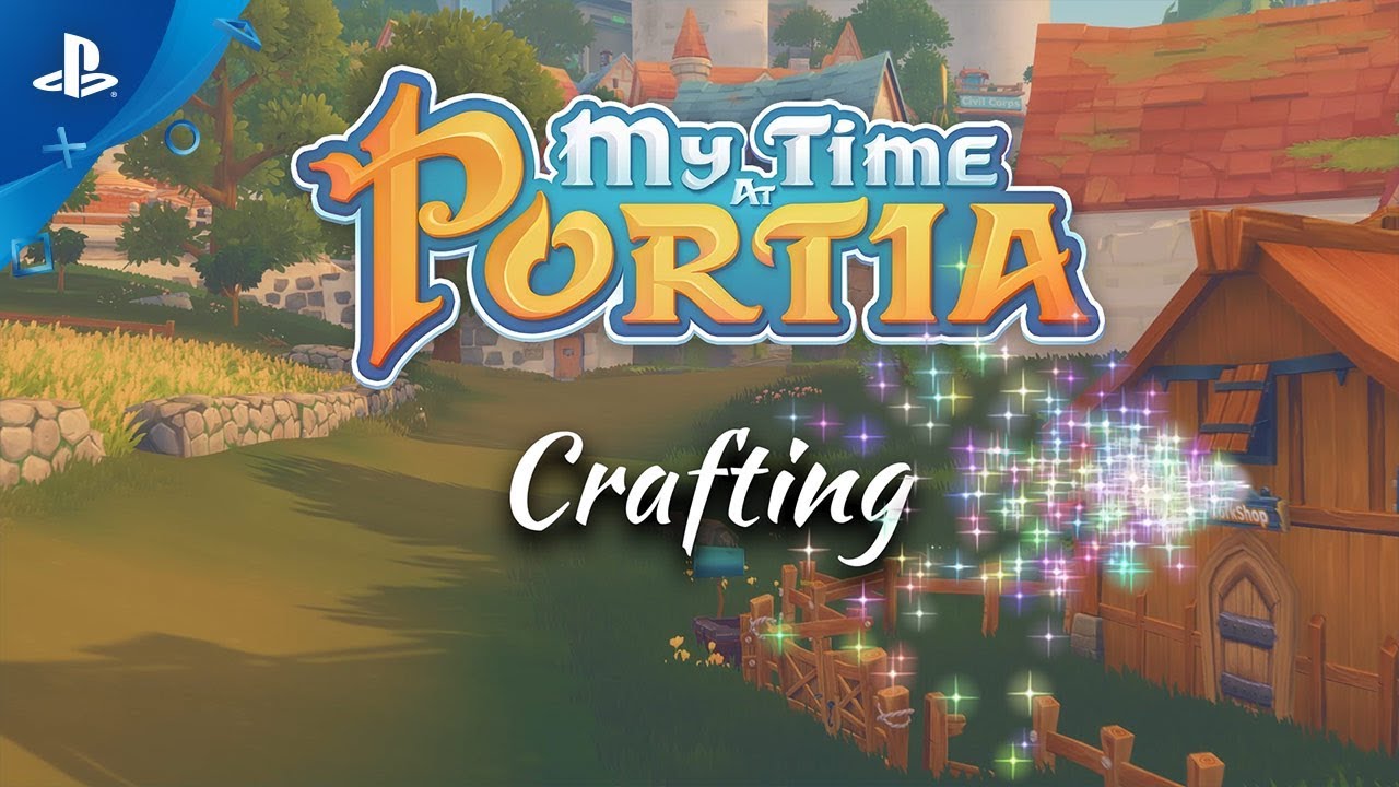 wallpapers Crafting Games Ps4 my time at portia crafting trailer ps4