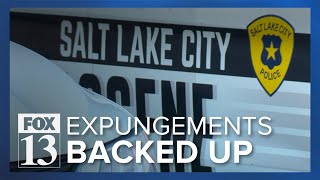 Expungements pile up at Salt Lake City police as criminal records remain unsealed