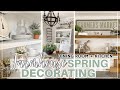 SPRING CLEAN AND DECORATE WITH ME PT 1 | Neutral Farmhouse Decorating Ideas for Spring 2021!