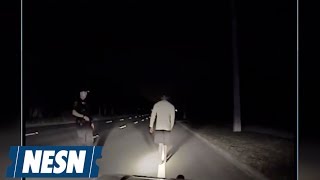 Tiger Woods Fails White Line Sobriety Test