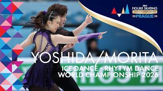 Yoshidamorita Jpn Ice Dance Rhythm Dance Isu World Championships Prague 2026