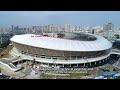 PTFE Membrane Stadium Sports Center Roof #membrane #construction #lightweight #design #architecture
