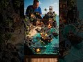 ☠️ "I Built a Secret Pirate Bay From 1720 — On My Table"#miniatureworld #diorama #pirates  #viralvid