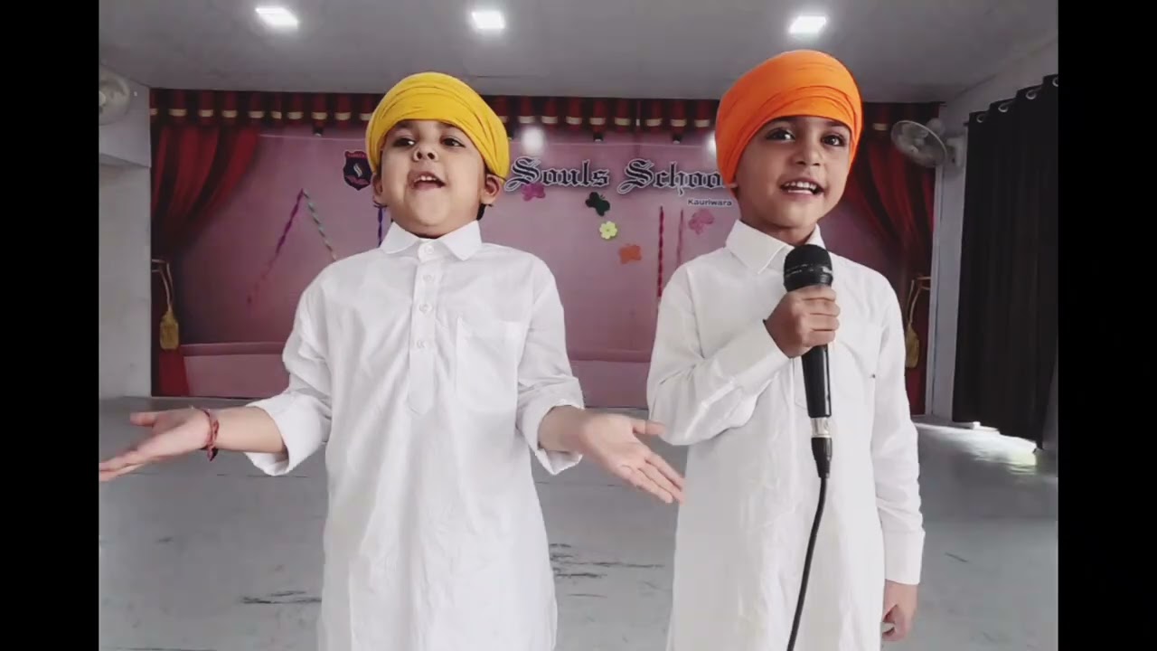 ਸਤਿਗੁਰੁ ਬੰਦੀ ਛੋੜੁ ਹੈ ਜੀਵਣ ਮੁਕਤਿ ਕਰੈ ਓਡੀਣਾ।Junior Wing|Sacred Souls School ,Kauriwara