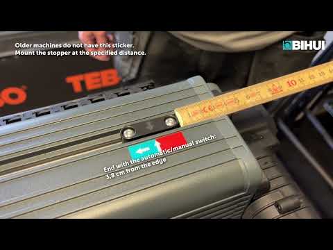 Bihui TCSA1200 – adjustments and tips
