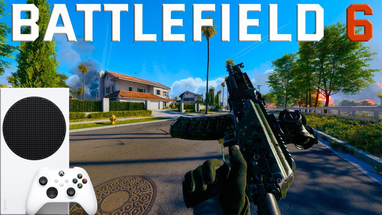 BATTLEFIELD 6 - Xbox Series S FPS Test - Battle Royale