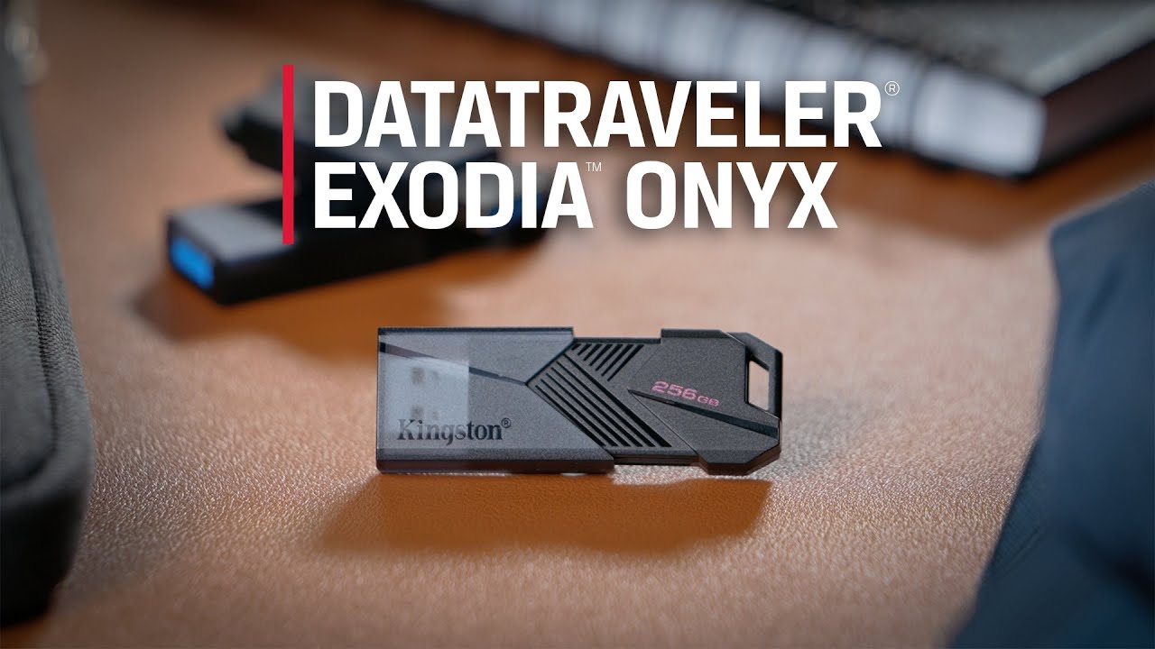 Kingston DataTraveler Exodia Onyx Clé USB Flash Drive 3.2 Gen 1 DTXON/64GB-  avec capuchon rétractable élégant : : Informatique