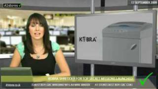 Kobra shredder for Top Secret missions launched