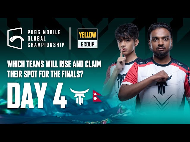 [NEP] 2022 PMGC League Group Yellow Day 4 | PUBG MOBILE Global Championship