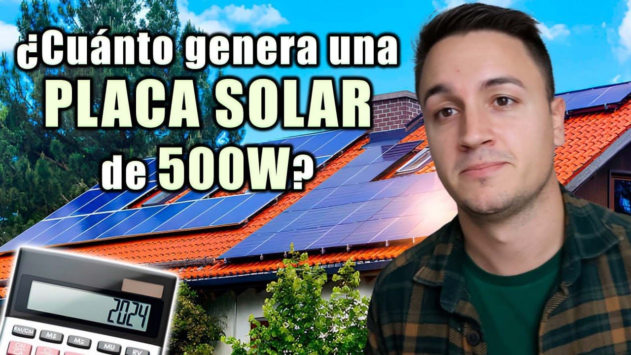 📊 Cómo Calcular CUÁNTO GENERA una PLACA SOLAR