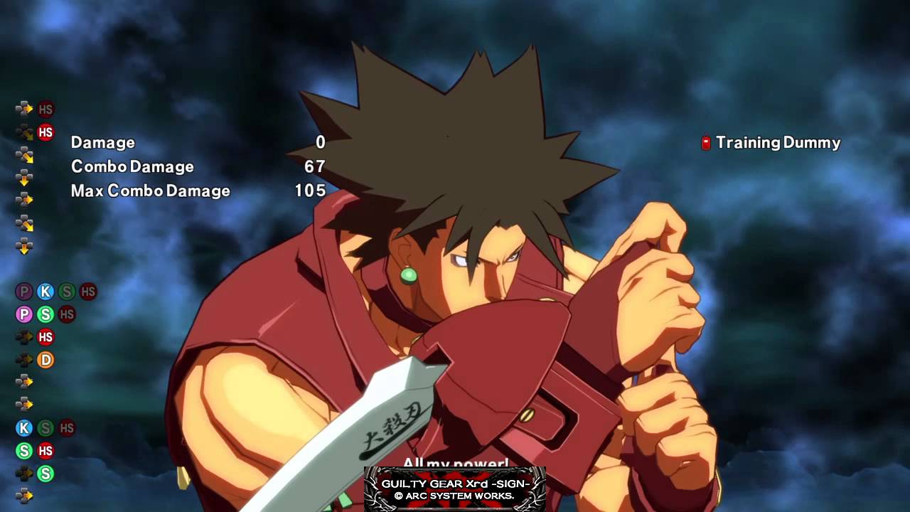 ggxrd simple chipp ik combos youtube manga works combos