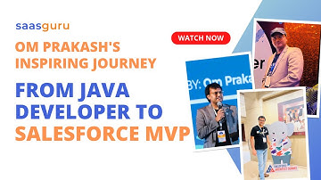 From Java Developer to 🚀 Salesforce MVP: Om Prakash’s Inspiring Journey!