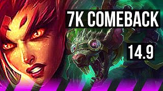 ZYRA & Miss Fortune vs TWITCH & Jhin (SUP) | 7k comeback, 1200+ games | NA Grandmaster | 14.9