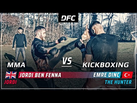 English-HOOLIGAN vs Turkish-KICKBOXER  | MMA STREETFIGHT | DFC