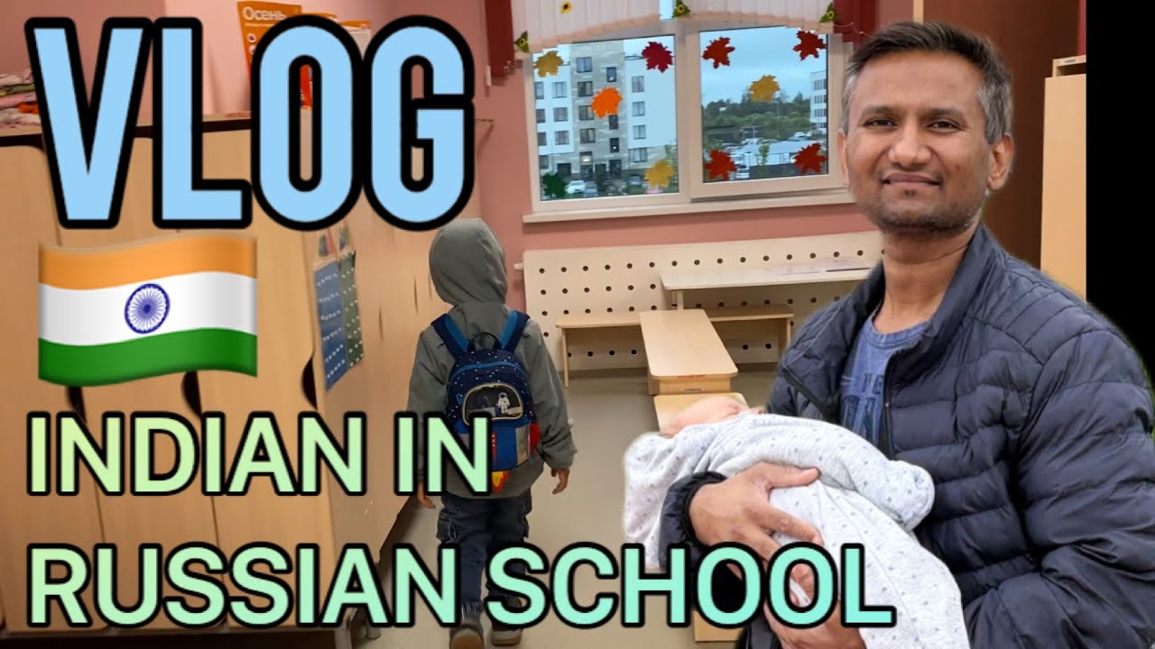 First school day 🇷🇺 Street food in Russia 😳 Winter is coming 🥶  