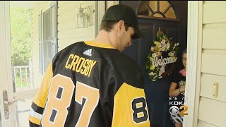 Crosby Delivers Tickets To Lucky Fan