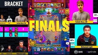 GEMS $15.000 WORLD FINALS - MOHAMED LIGHT + SOUDY vs BOSS CR + MARC | Clash Royale