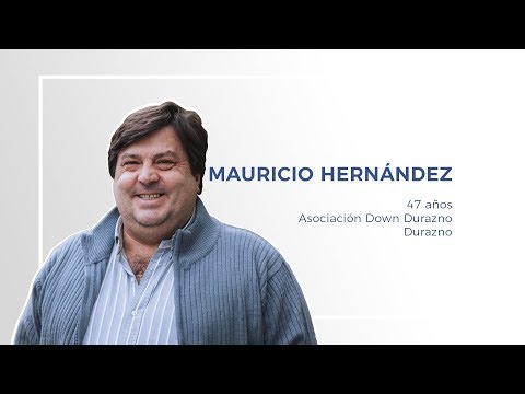Esta es la historia de Mauricio Hernández y la Asociación Down de Durazno