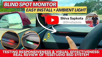 TESStudio BSD Blind Spot Monitoring Light – Professional Evaluation