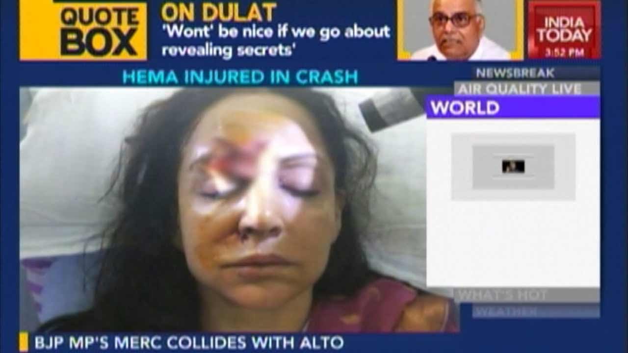 BJP MP Hema Malini's Condition Stable