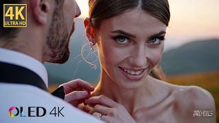 Relaxing Cinematic Love Story | Romantic Couple in Beautiful Endless Meadows Italy. Relaxing music. screenshot 3