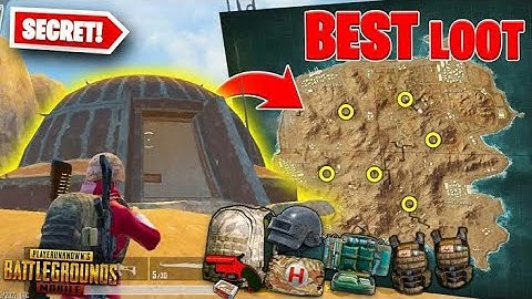 SECRET LOOT LOCATION IN KARAKIN MAP | HIGH LOOT LOCATION | SECRET BUNKERS | SECRET SCOPE | PUBG