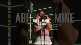 Watch Abby Jasmine Gem Session performance of “Rent Free” now exclusively on our Channel.#fyp #viral