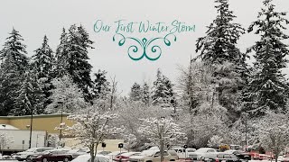 VLOG: We got our first winter storm