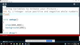 Famous Processing Tutorial #11 - Intro to Variables Wealth