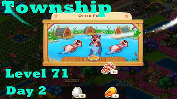 Township Level up 71 Day 2 Walkthrough Routine| new goods buildings | gameplay | ios | android | app