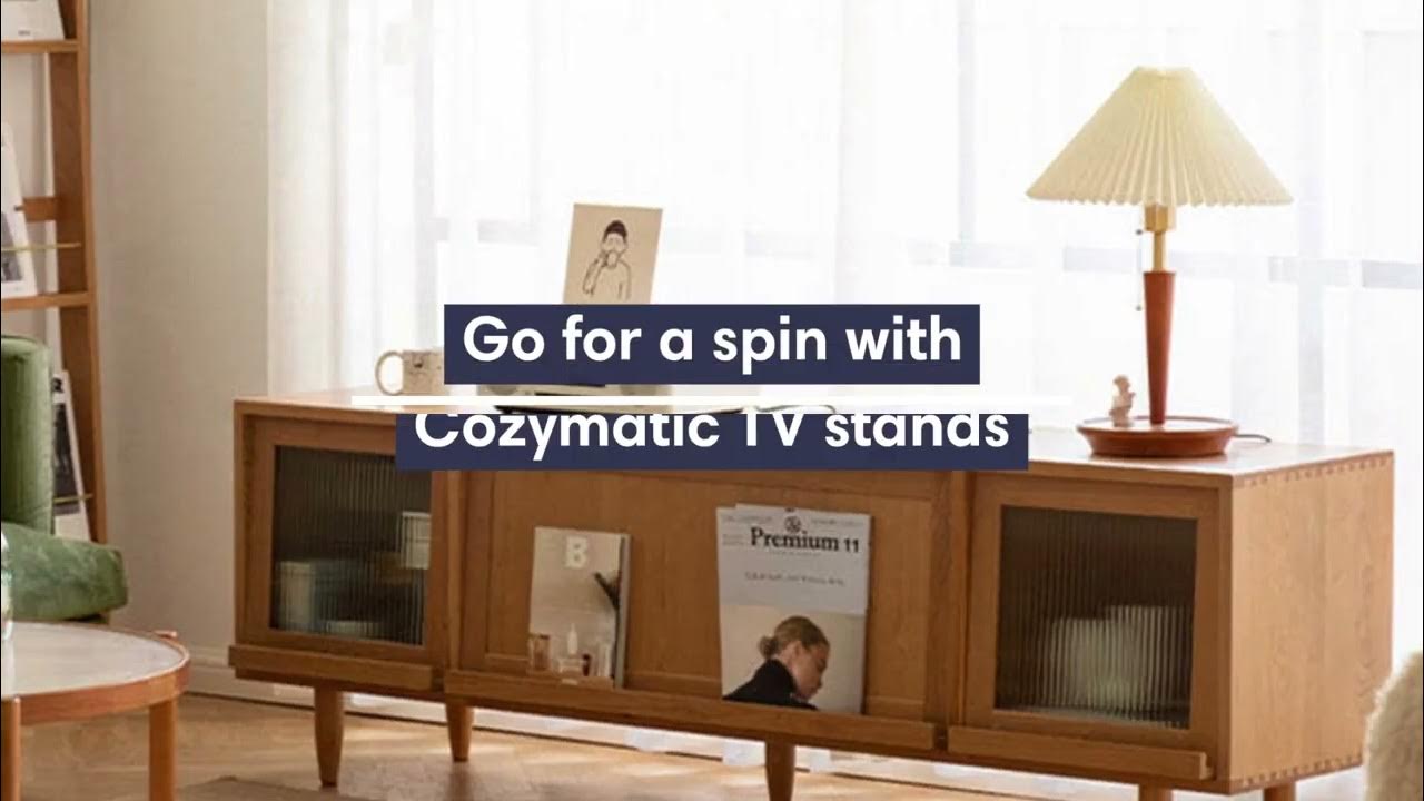 Bradwell Solid Wood TV Stand YouTube