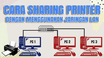 cara sharing printer menggunakan kabel lan