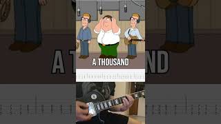 Family Guy - Peter Sings With The Proclaimers - Guitar Cover with TABS! - I'm Gonna Be (500 miles) Kamercan