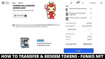 How To Transfer & Redeem Funko NFT Tokens For Physical Items - Complete Guide - Freddy Halloween