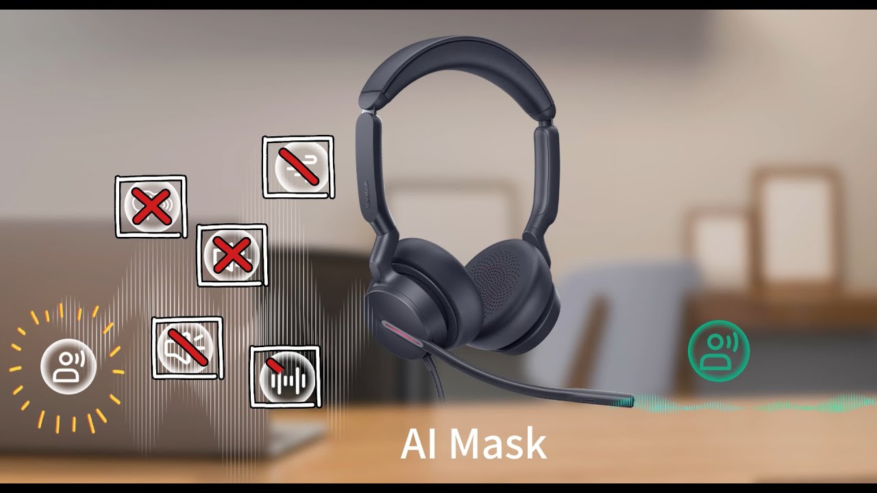 Yealink Yealink Uh44 Dual Uc, Wired Usb Headset, Usb-C/A