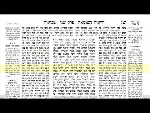 דף היומי שבועות דף כ