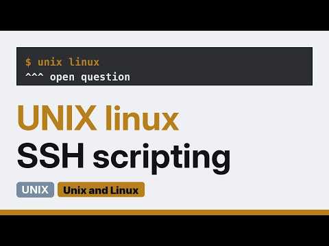 Unix & Linux: How to run commands in batch mode over ssh? (7 Solutions!!)