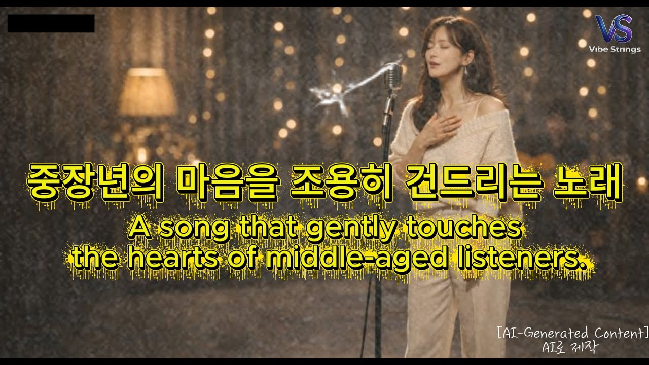 이 노래는 나이를 속이지 않는다 | 중장년의 마음을 조용히 건드리는 노래 | 인생2막을 위하여