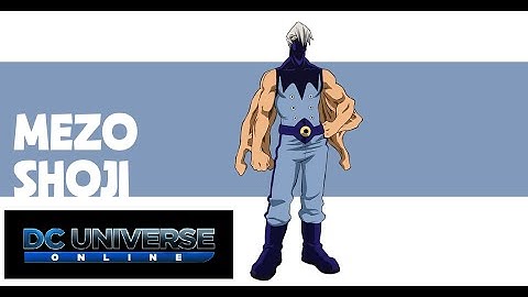 Mezo Shoji My Hero Academia Style Dcuo