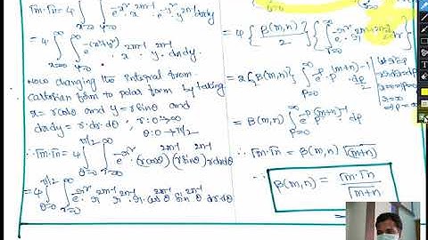 MATHEMATICS  II UNIT IV SPECIAL FUNCTIONS LECTURE 3