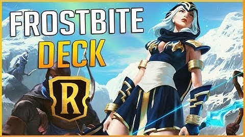 FROSTBITE DECK IS OP! ASHE Frostbite Deck - Legends of Runeterra Ranked Matches