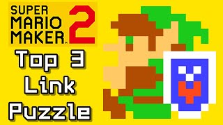 Super Mario Maker 2 Top 3 LINK - PUZZLE Courses (Switch)