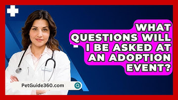 What Questions Will I Be Asked At An Adoption Event? - PetGuide360.com