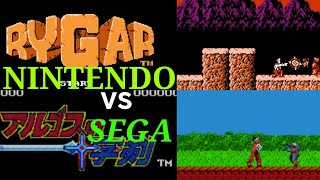 RYGAR EN 8BITS. SEGA MASTER SYSTEM VS NINTENDO. EN CUAL FUE MEJOR.