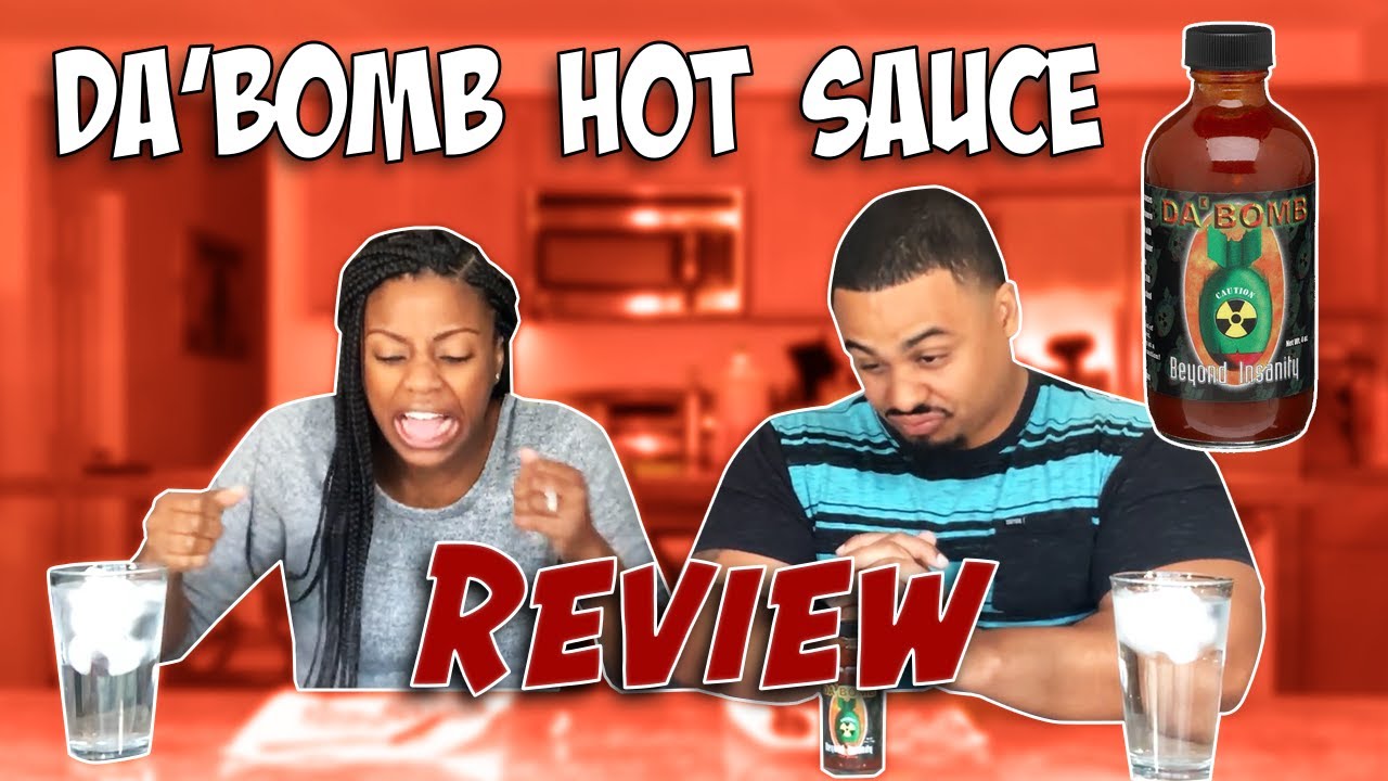 First Time Trying Da Bomb Hot Sauce YouTube