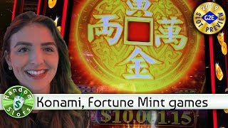 Fortune Mint, Fu Xing Gao Zhao slot machine preview, Konami, G2E 2019 (#G2E2019) screenshot 2