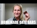 HOMEMADE DATE BARS | Cooking With Emma