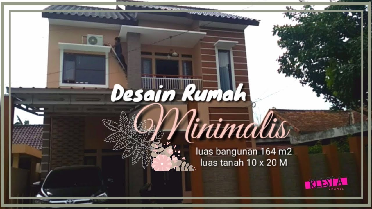  DESIGN  RUMAH  MINIMALIS UKURAN  164 m2 DESAIN RUMAH  DUA 